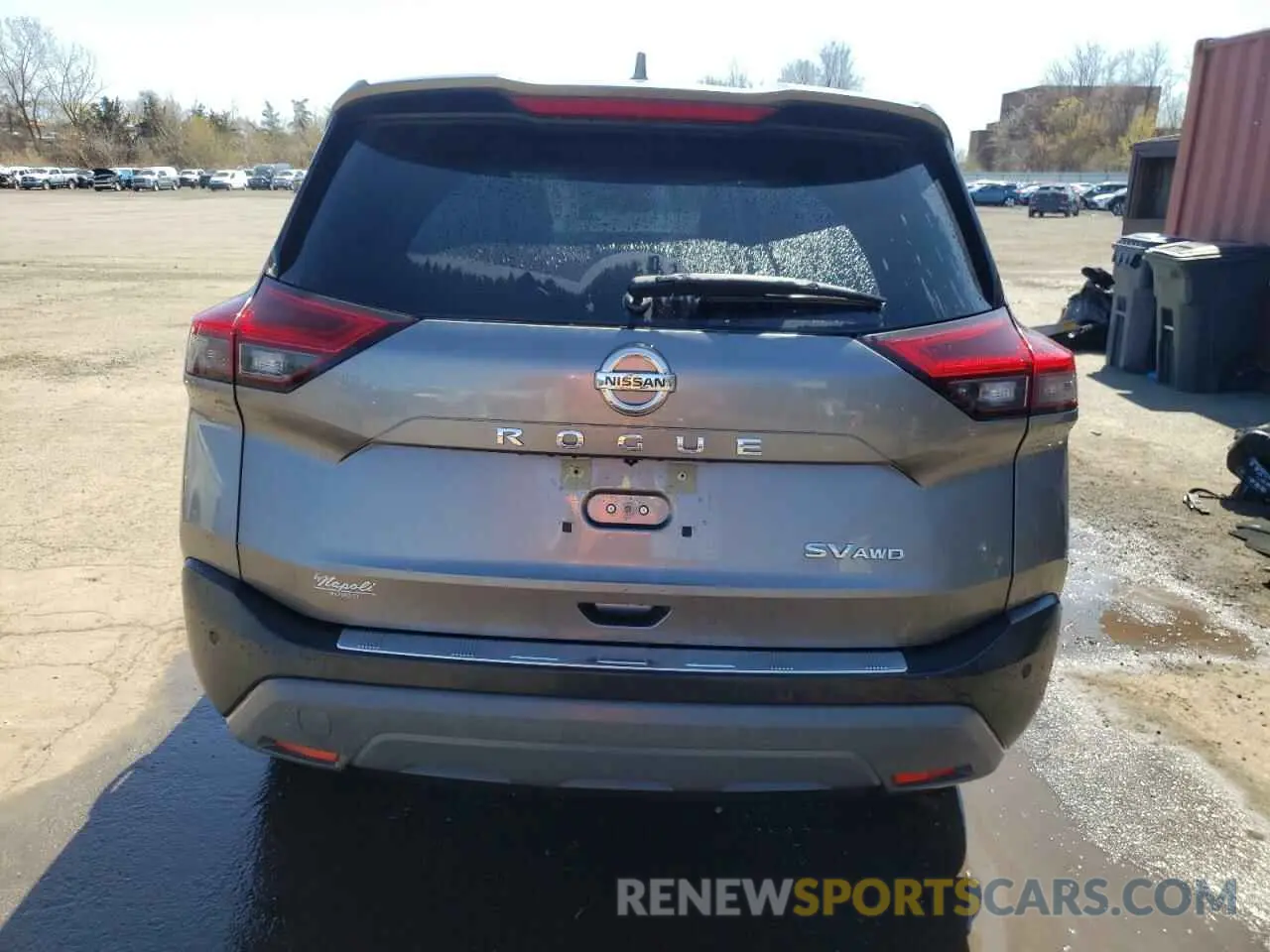 6 Photograph of a damaged car JN8AT3BBXMW232219 NISSAN ROGUE 2021