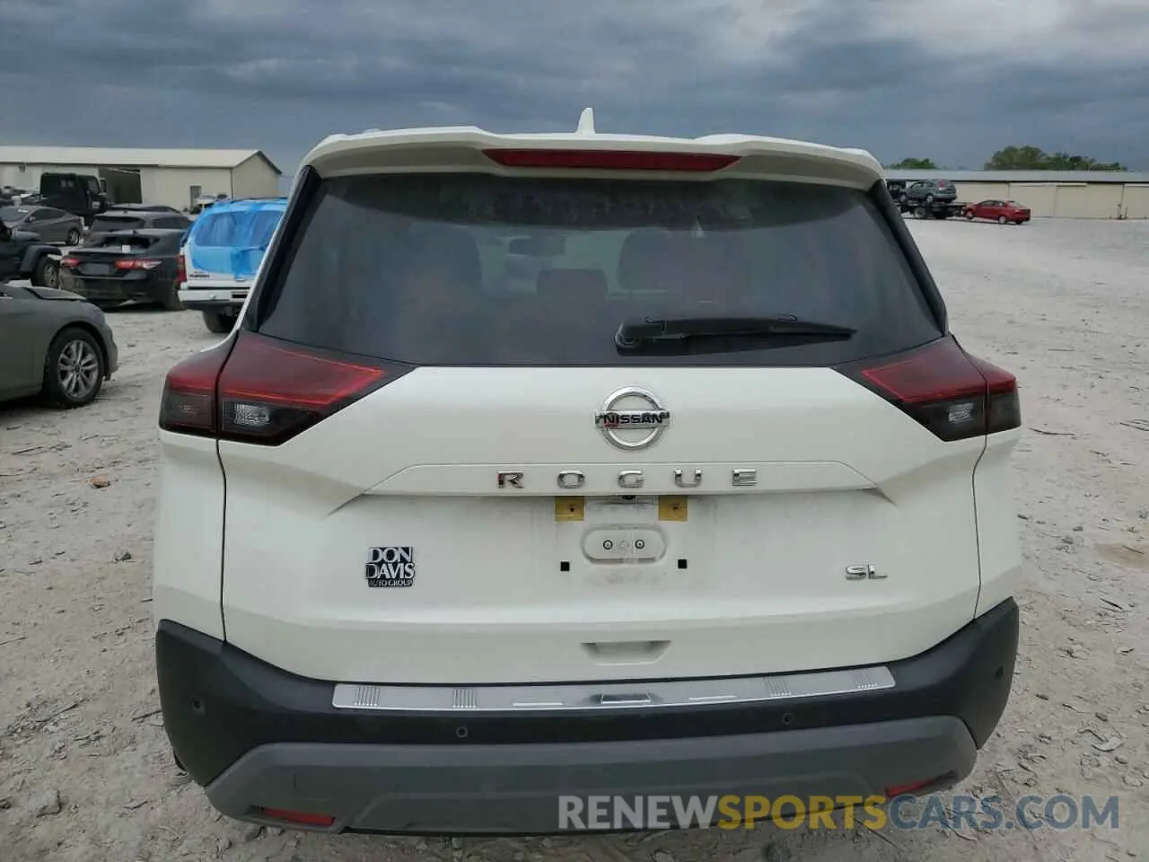 6 Photograph of a damaged car JN8AT3CA0MW018345 NISSAN ROGUE 2021