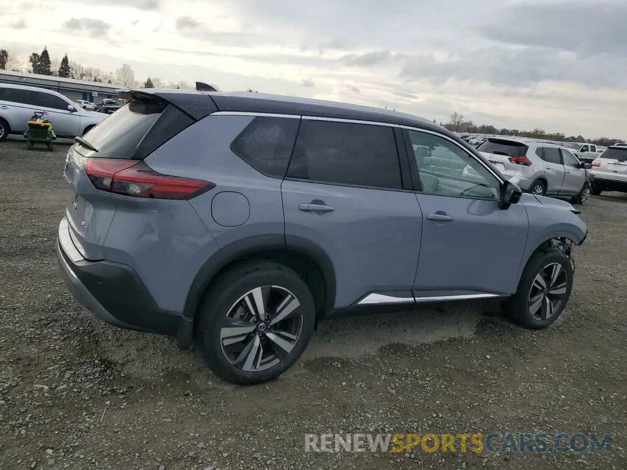3 Photograph of a damaged car JN8AT3CA0MW020175 NISSAN ROGUE 2021