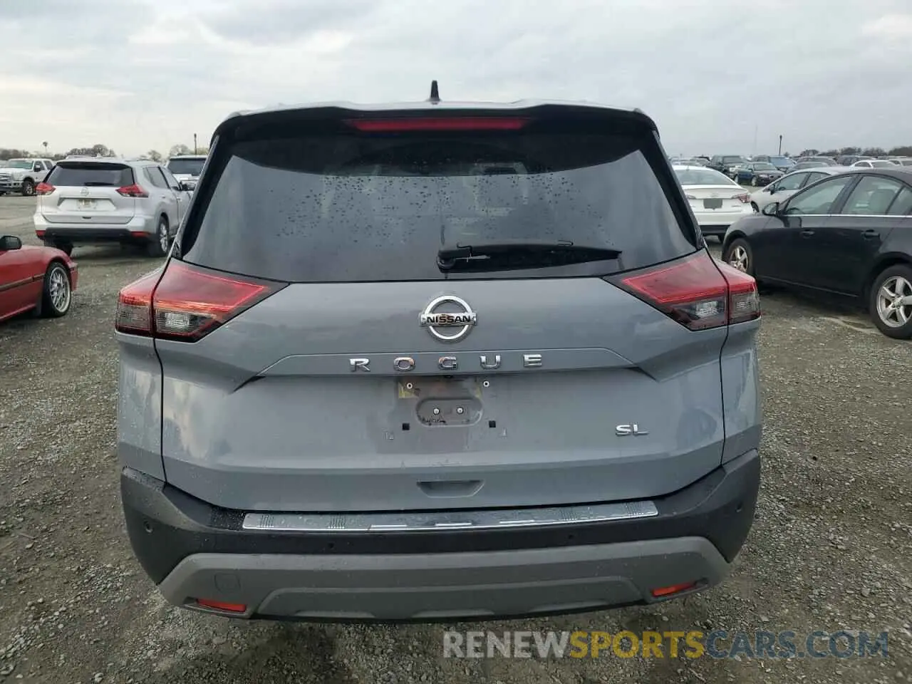 6 Photograph of a damaged car JN8AT3CA0MW020175 NISSAN ROGUE 2021