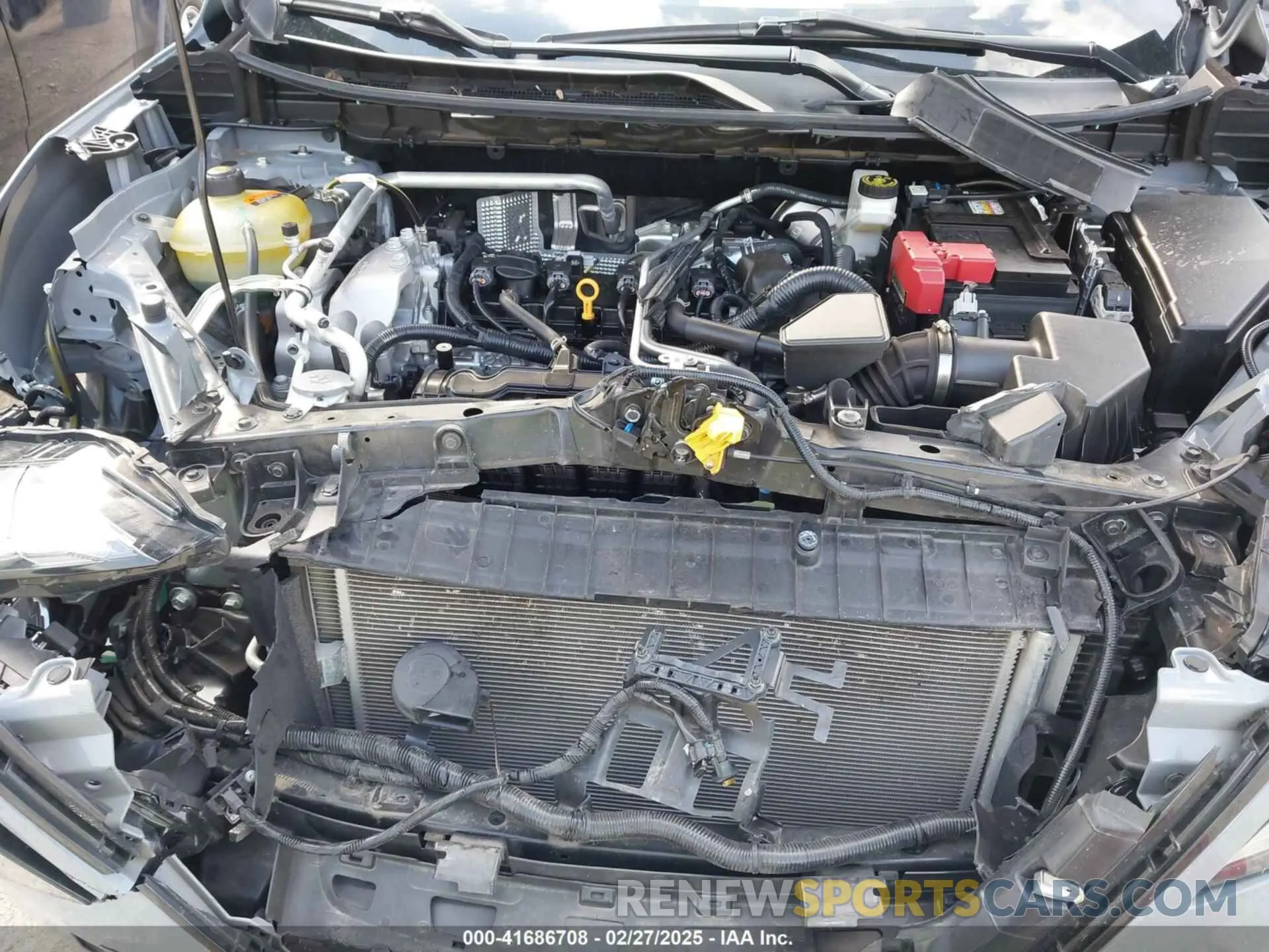 10 Photograph of a damaged car JN8AT3CA1MW028852 NISSAN ROGUE 2021