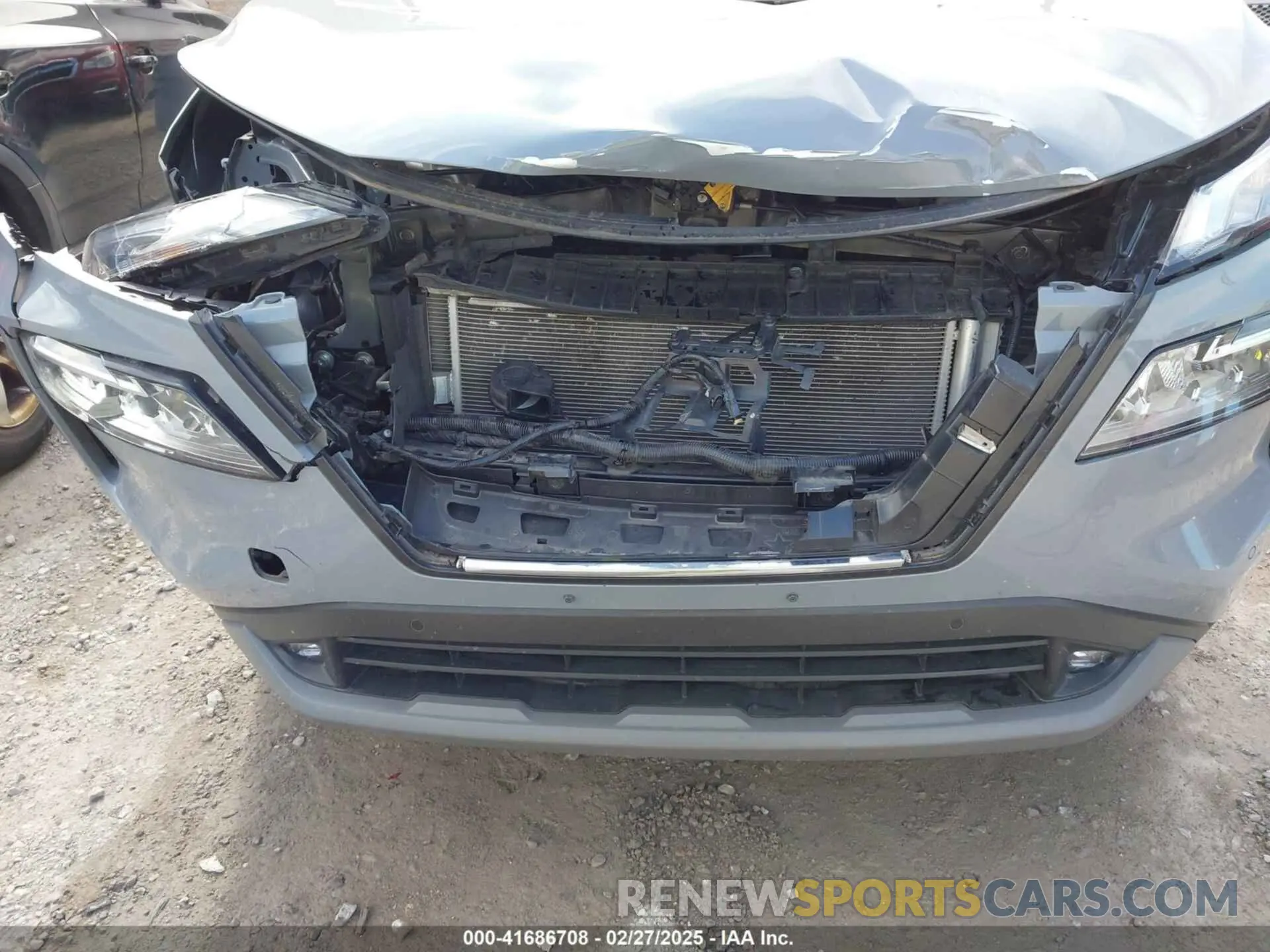 6 Photograph of a damaged car JN8AT3CA1MW028852 NISSAN ROGUE 2021