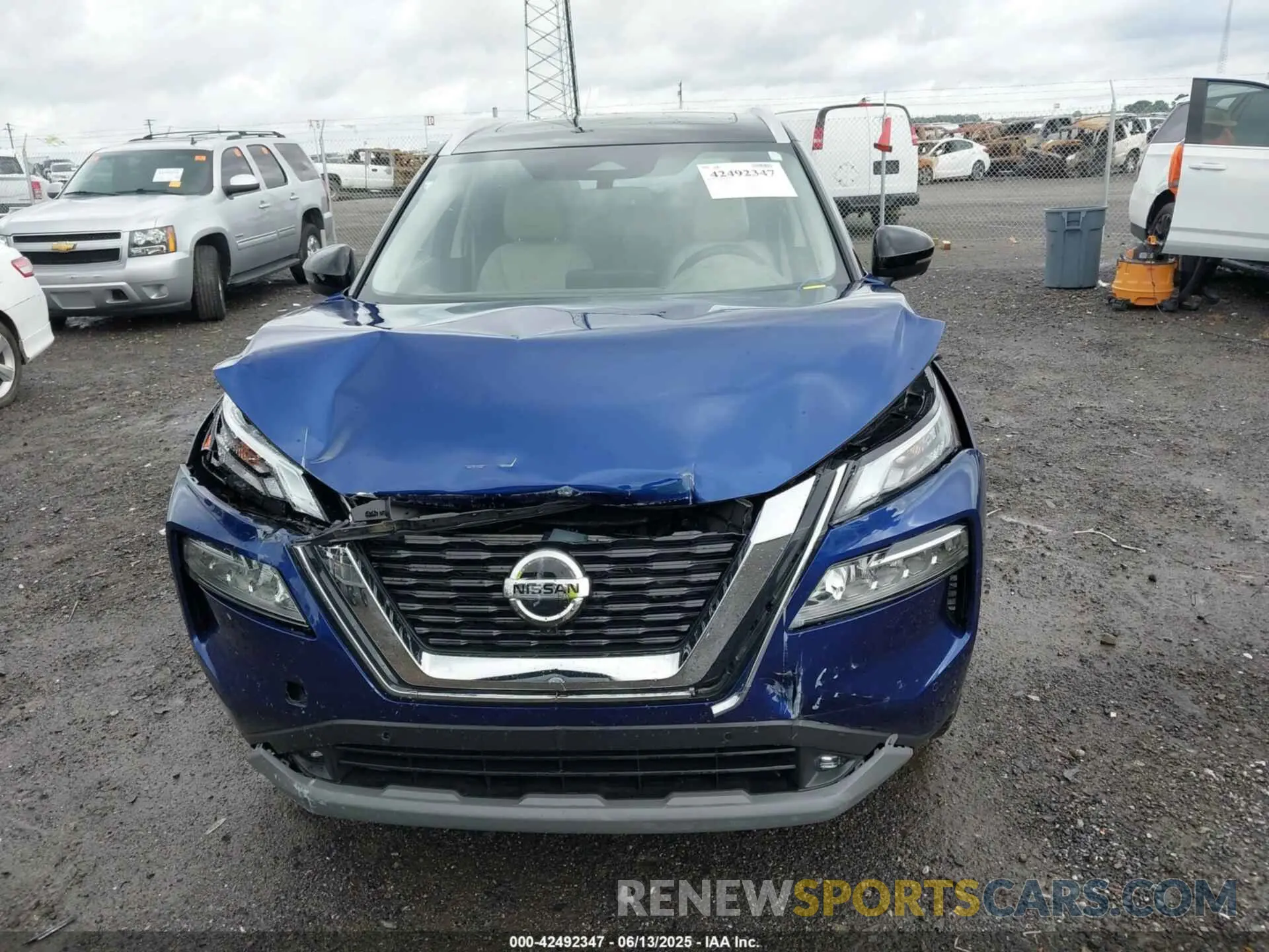 13 Photograph of a damaged car JN8AT3CA2MW020694 NISSAN ROGUE 2021