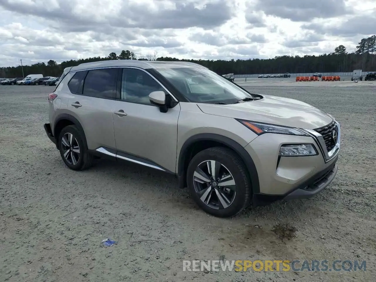 4 Photograph of a damaged car JN8AT3CA2MW027144 NISSAN ROGUE 2021
