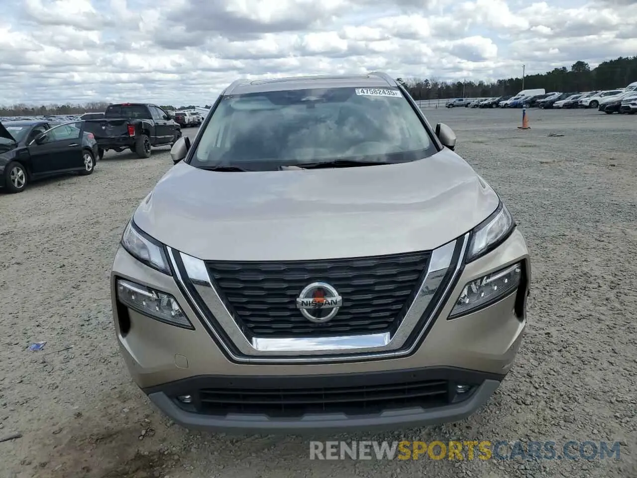 5 Photograph of a damaged car JN8AT3CA2MW027144 NISSAN ROGUE 2021