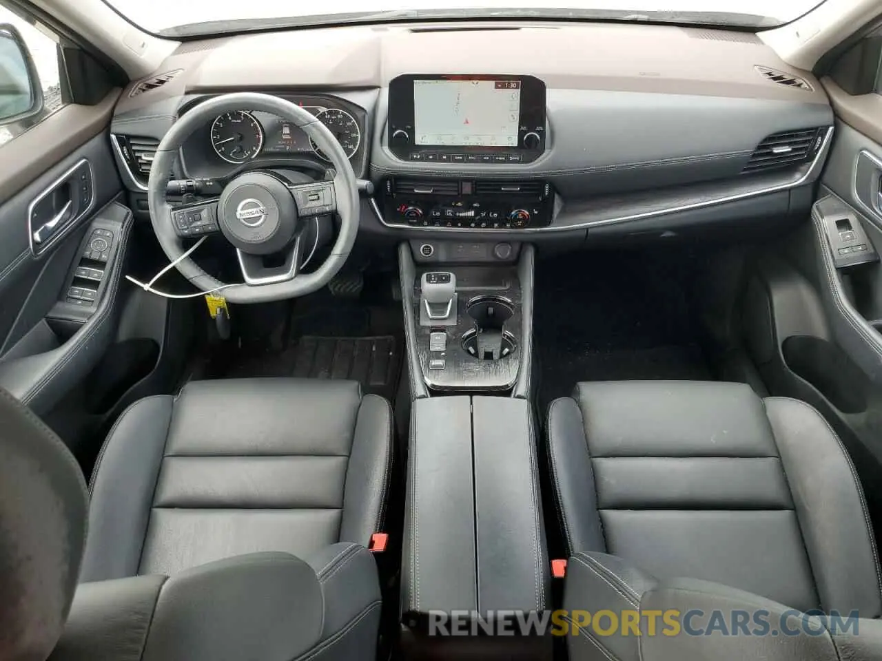 8 Photograph of a damaged car JN8AT3CA2MW027144 NISSAN ROGUE 2021