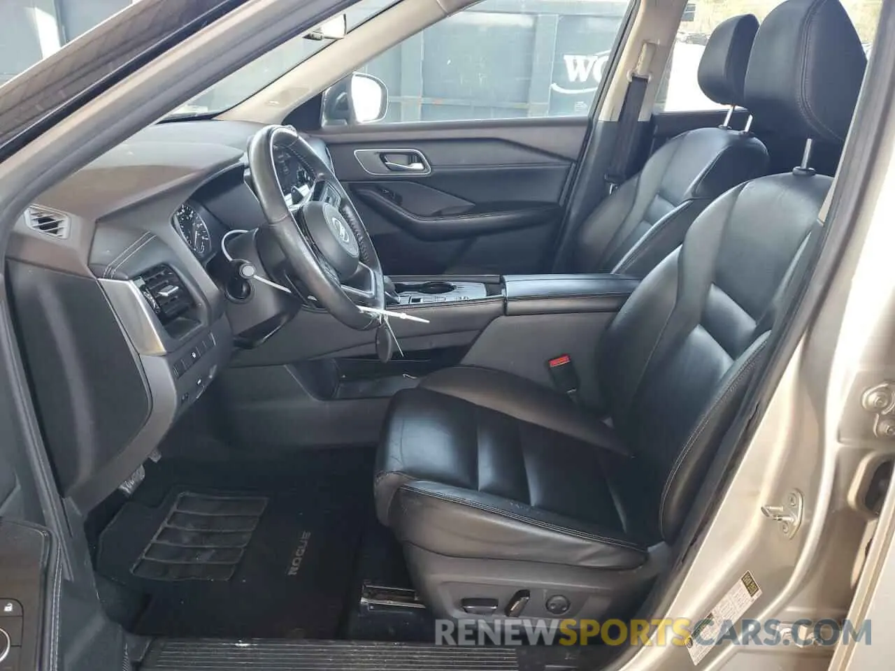 7 Photograph of a damaged car JN8AT3CA2MW027855 NISSAN ROGUE 2021