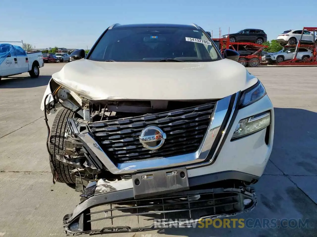 5 Photograph of a damaged car JN8AT3CA2MW028701 NISSAN ROGUE 2021