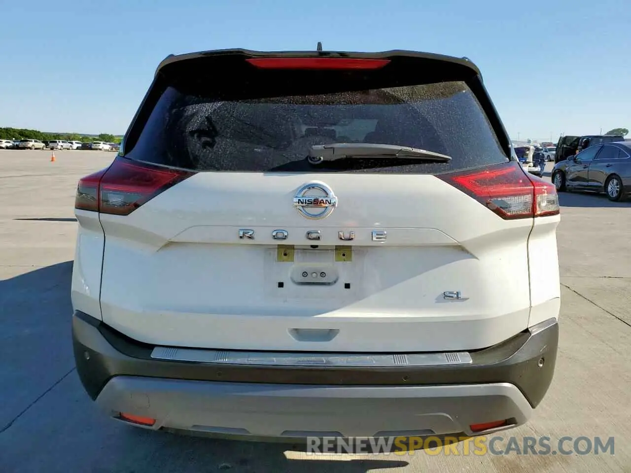 6 Photograph of a damaged car JN8AT3CA2MW028701 NISSAN ROGUE 2021