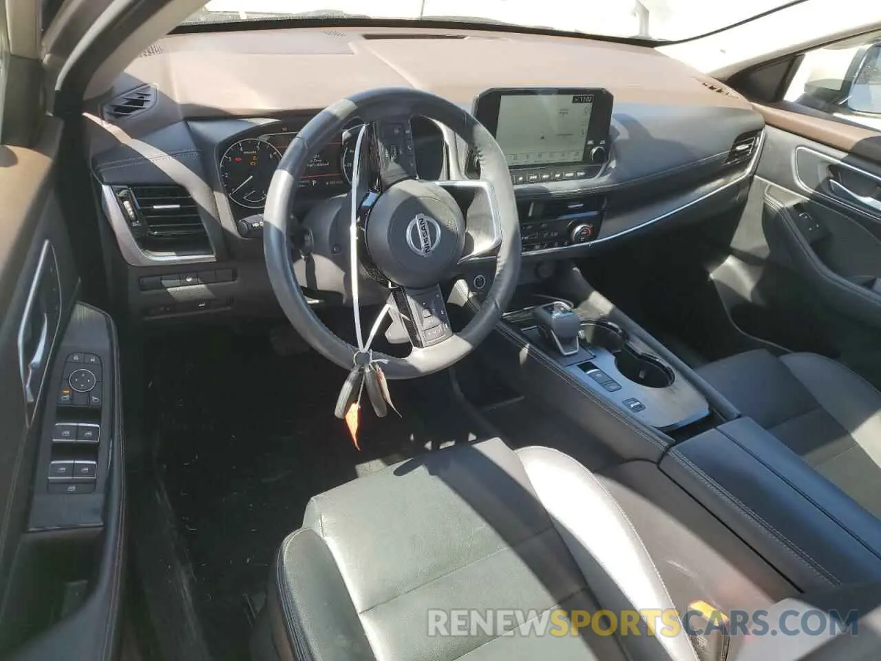 8 Photograph of a damaged car JN8AT3CA3MW027752 NISSAN ROGUE 2021
