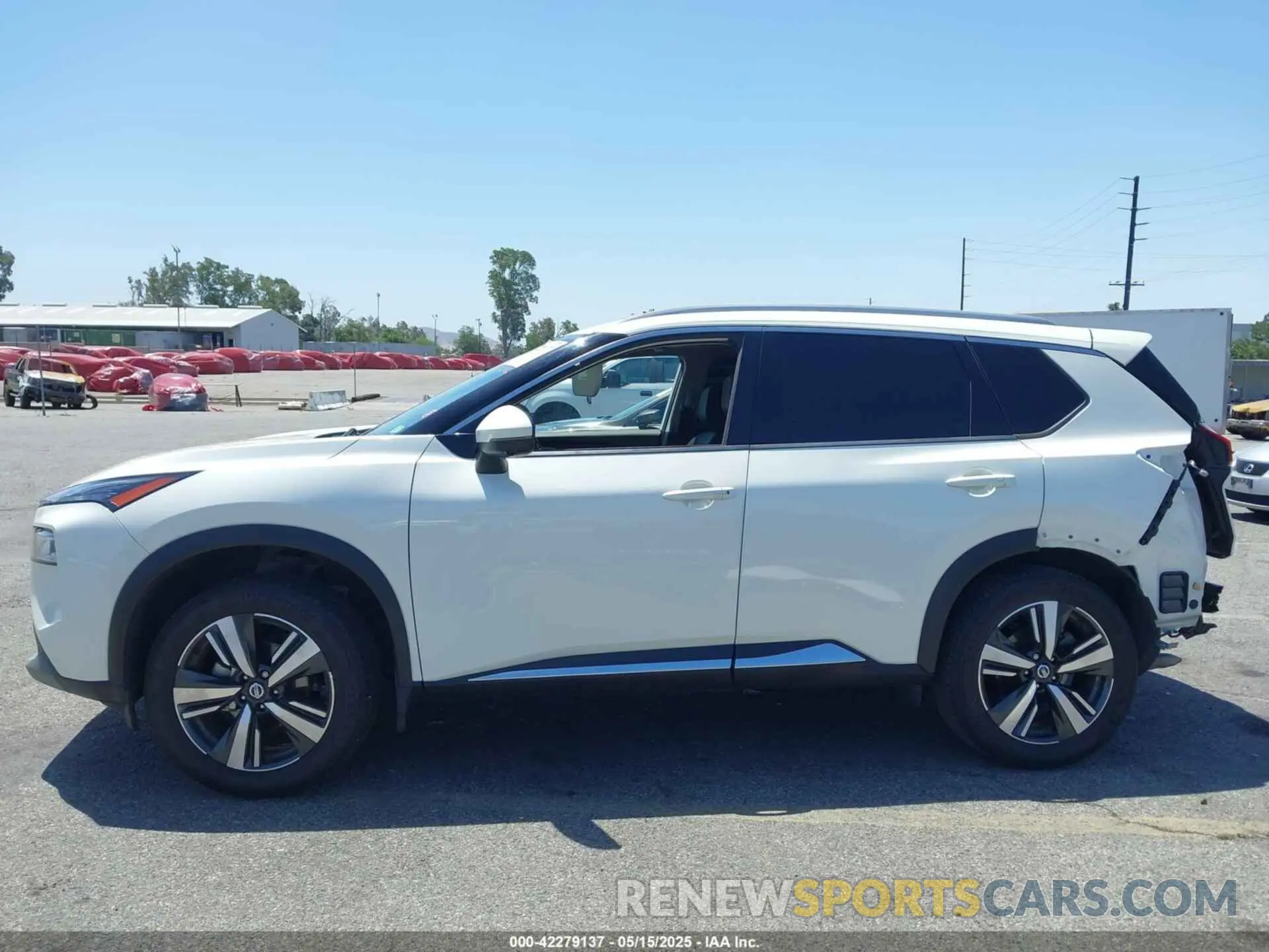 15 Photograph of a damaged car JN8AT3CA4MW021541 NISSAN ROGUE 2021