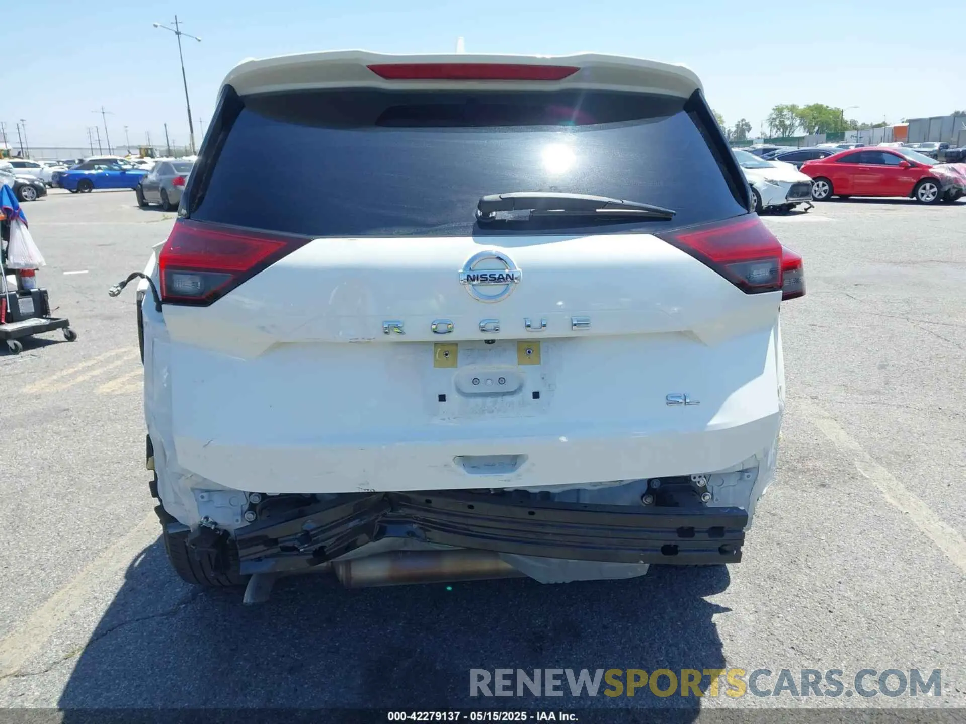6 Photograph of a damaged car JN8AT3CA4MW021541 NISSAN ROGUE 2021