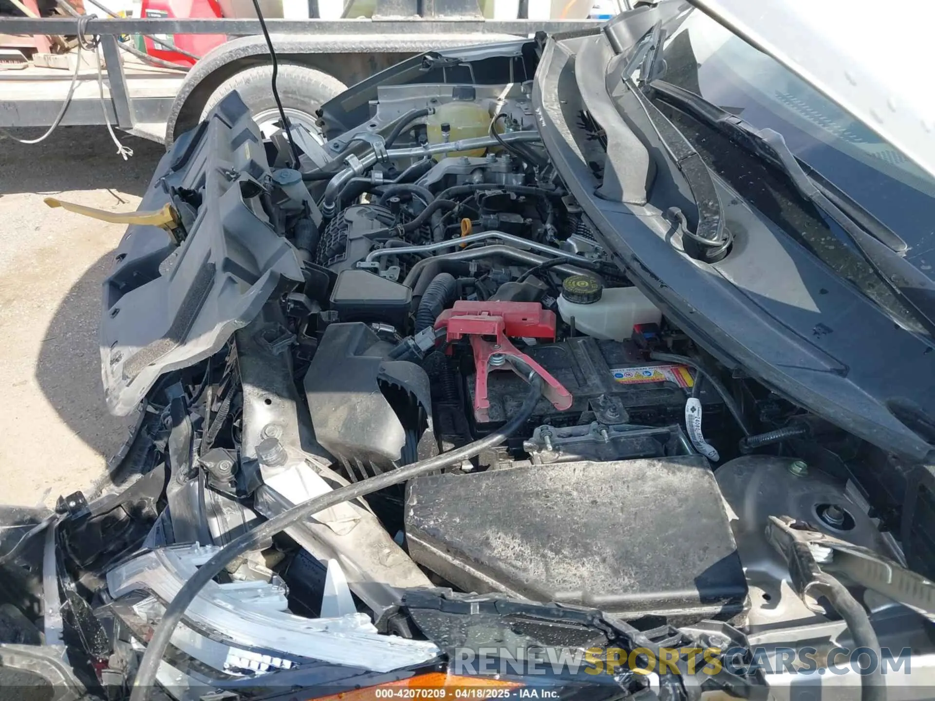 18 Photograph of a damaged car JN8AT3CA4MW028473 NISSAN ROGUE 2021