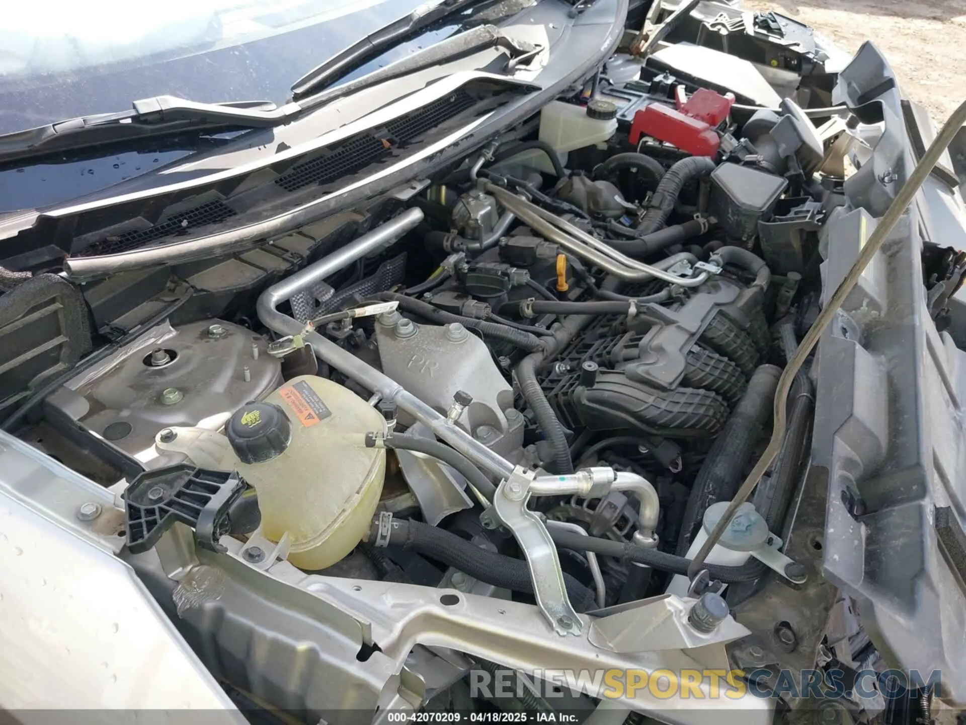 19 Photograph of a damaged car JN8AT3CA4MW028473 NISSAN ROGUE 2021