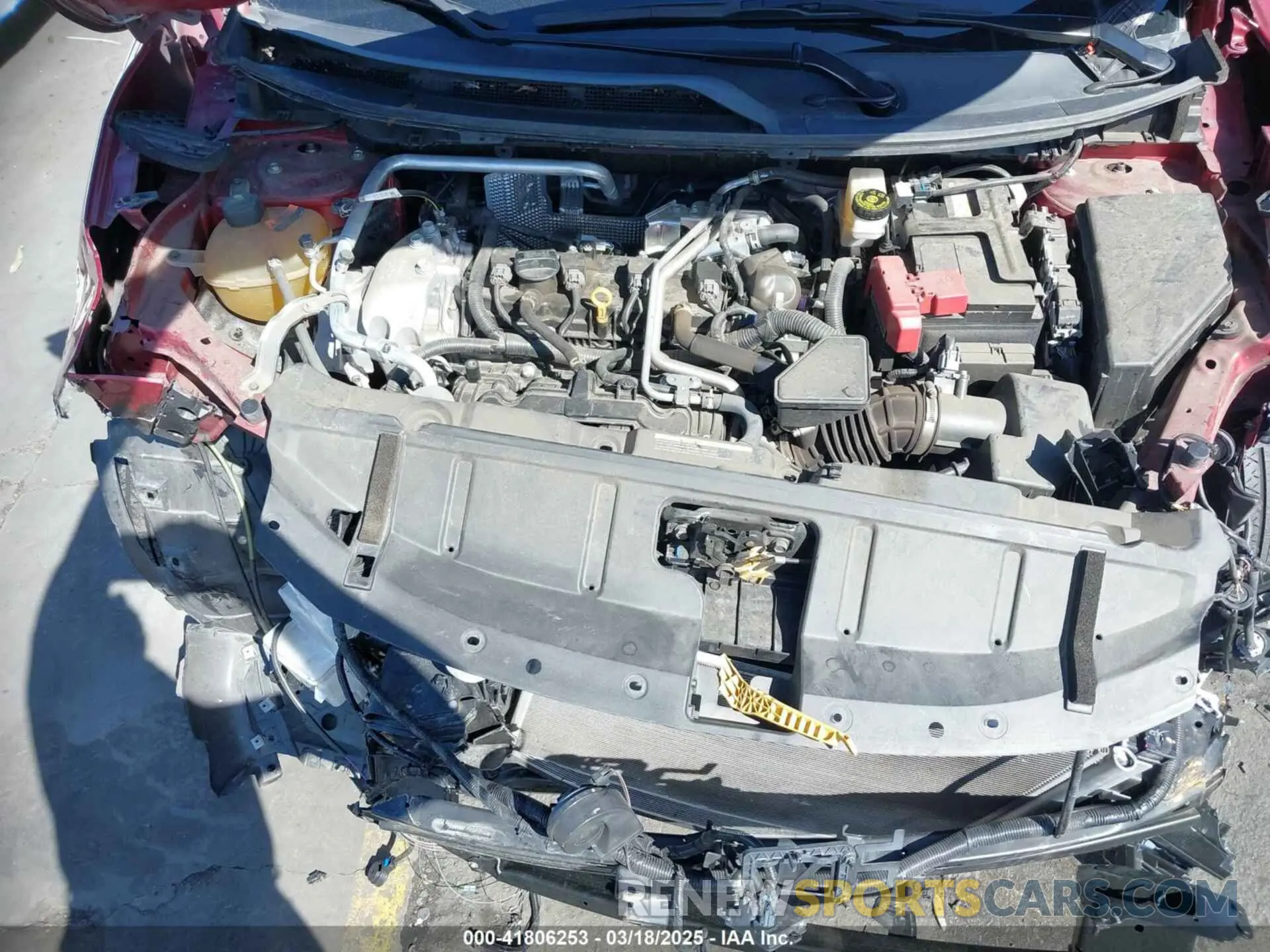 10 Photograph of a damaged car JN8AT3CA6MW029284 NISSAN ROGUE 2021