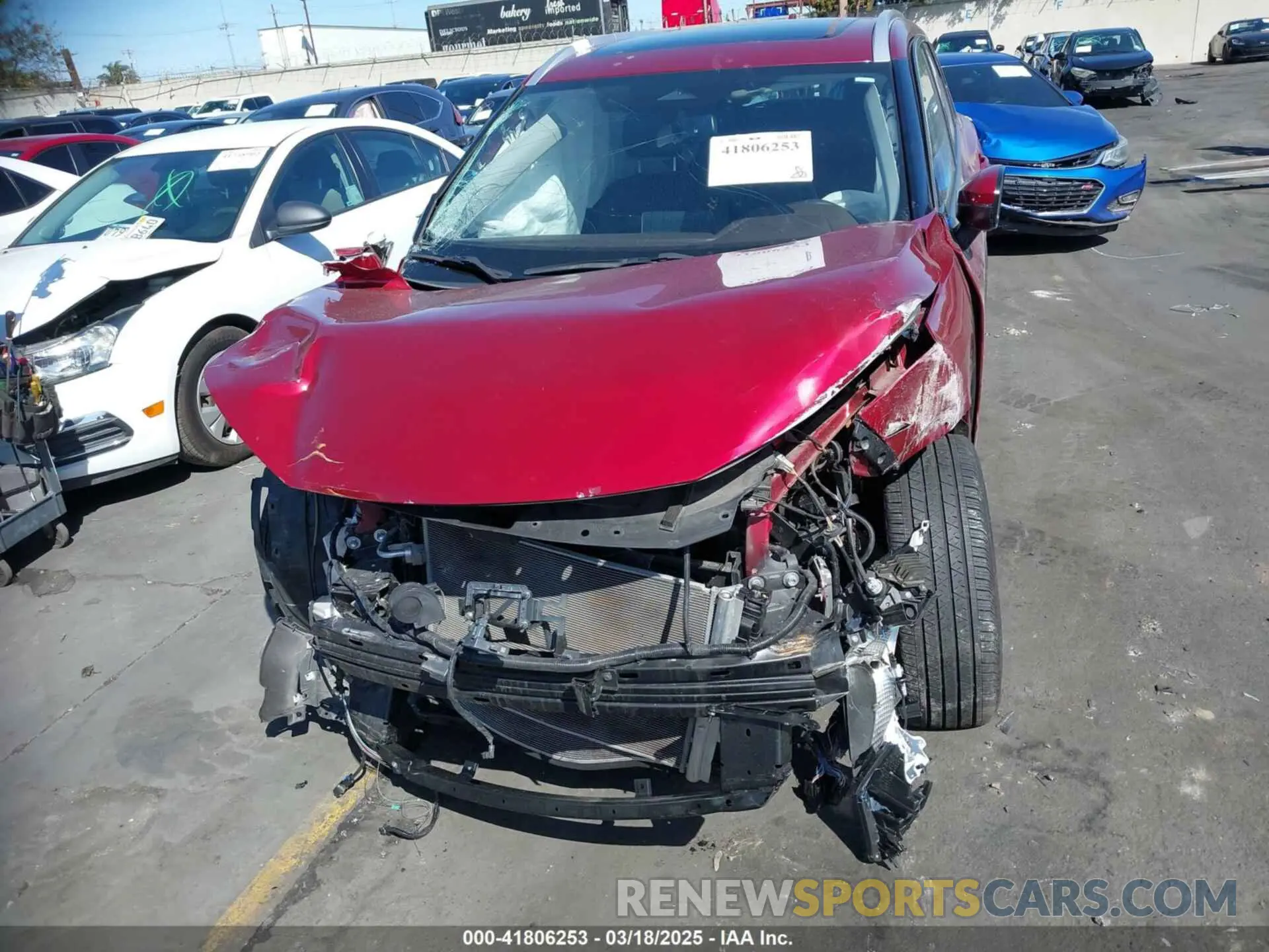 13 Photograph of a damaged car JN8AT3CA6MW029284 NISSAN ROGUE 2021