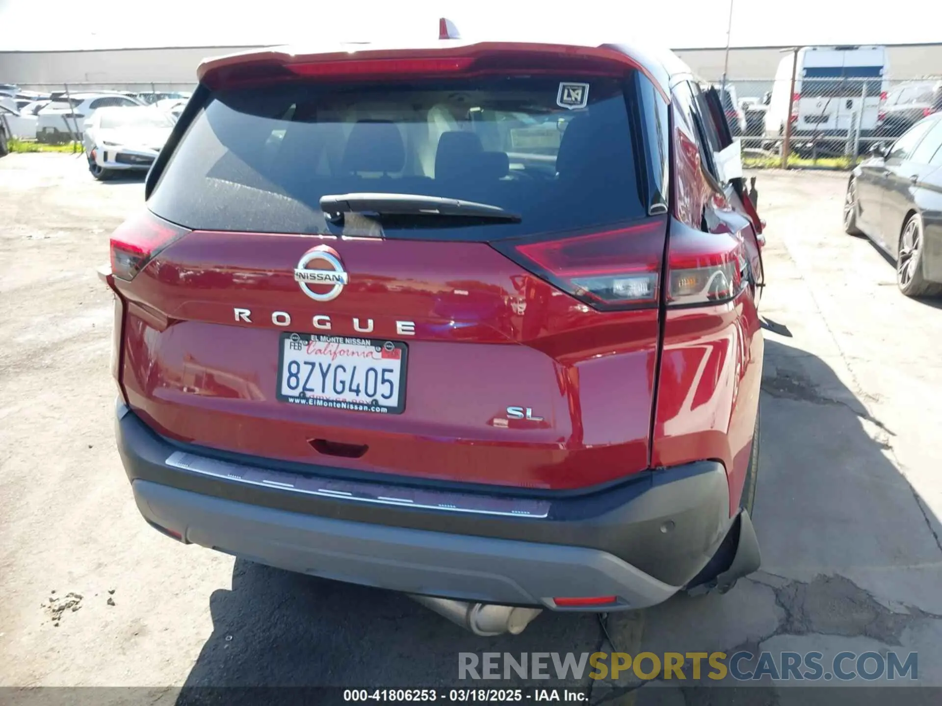 17 Photograph of a damaged car JN8AT3CA6MW029284 NISSAN ROGUE 2021