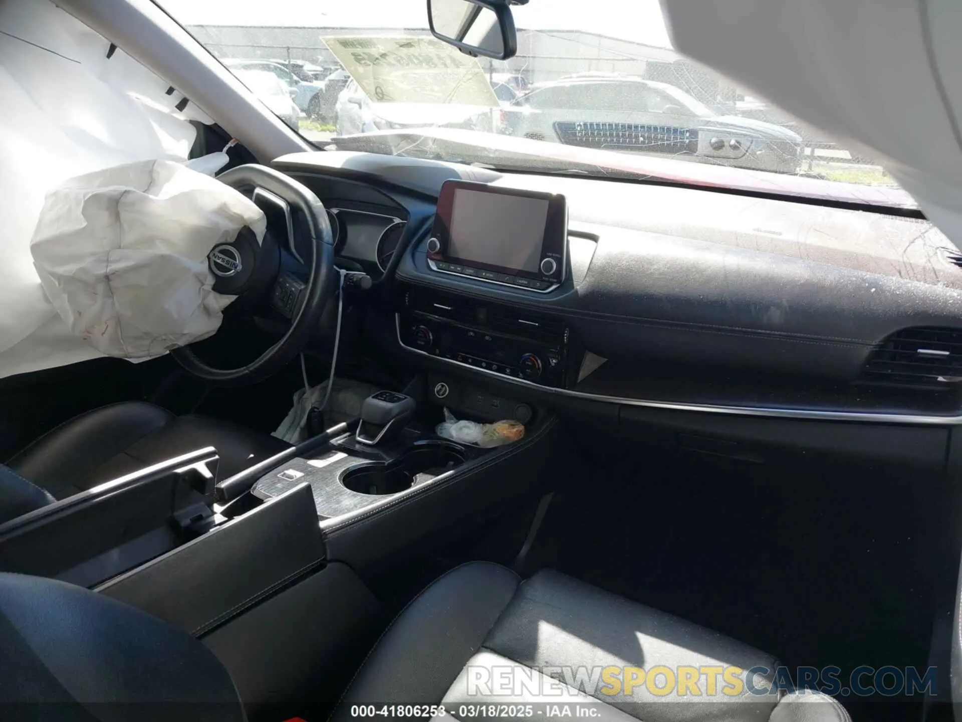 5 Photograph of a damaged car JN8AT3CA6MW029284 NISSAN ROGUE 2021