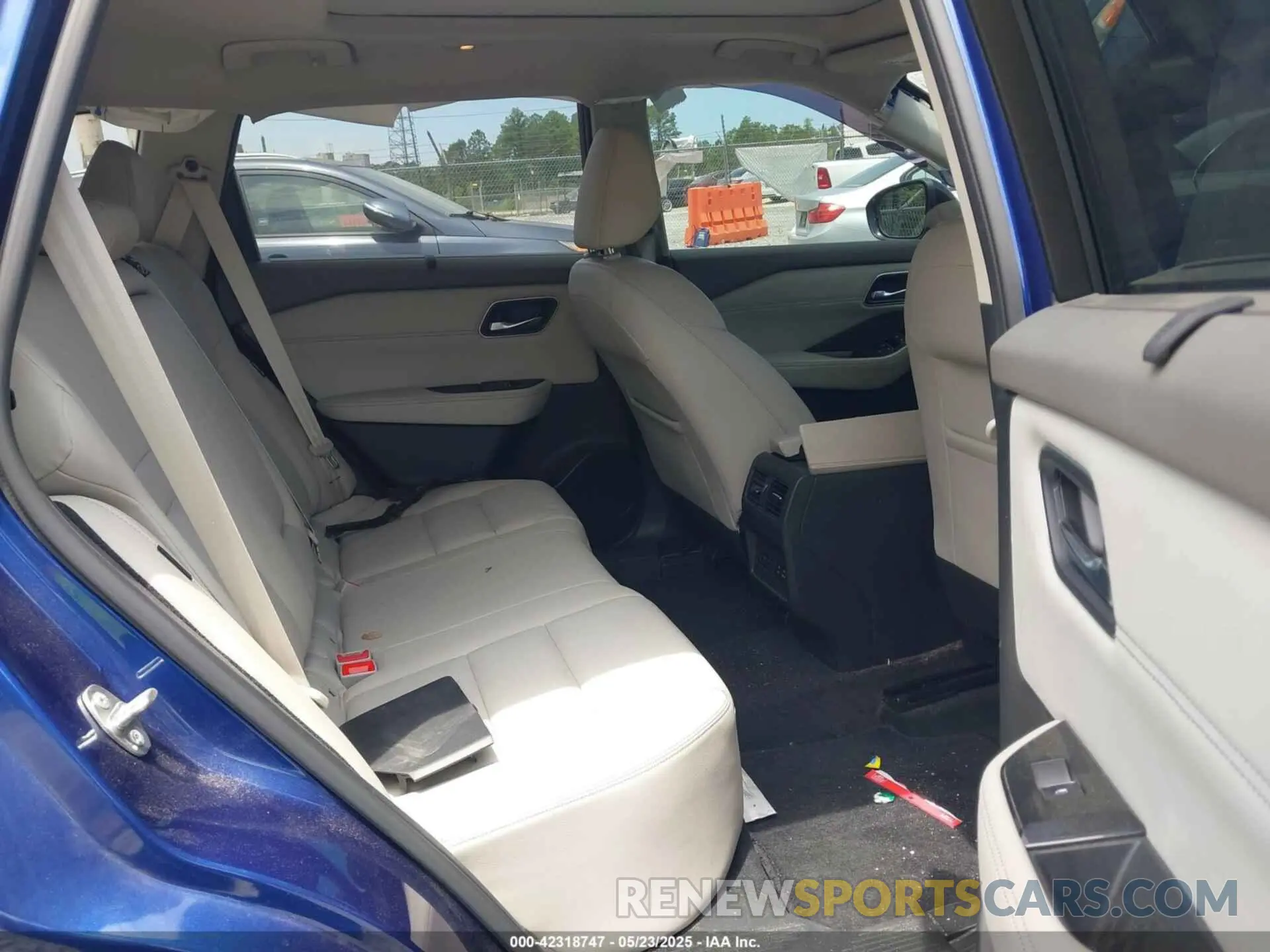 8 Photograph of a damaged car JN8AT3CA7MW028287 NISSAN ROGUE 2021