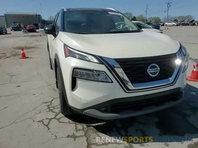 14 Photograph of a damaged car JN8AT3CA8MW029254 NISSAN ROGUE 2021
