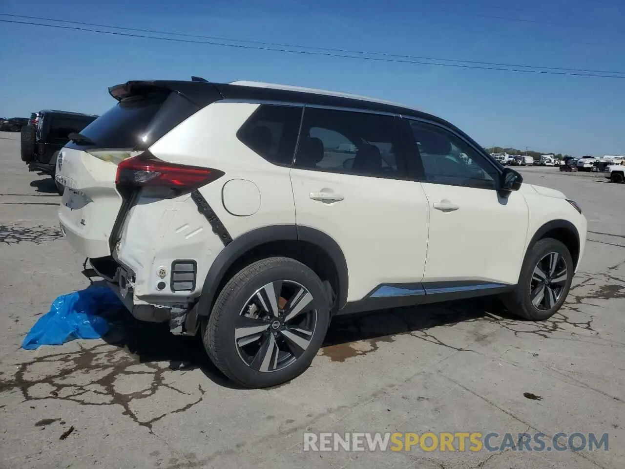 3 Photograph of a damaged car JN8AT3CA8MW029254 NISSAN ROGUE 2021