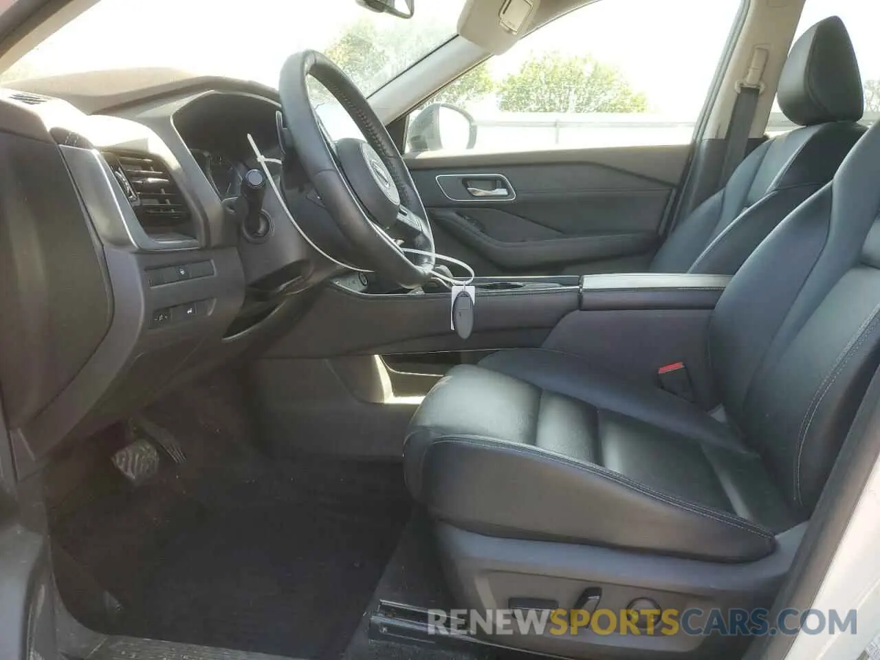 7 Photograph of a damaged car JN8AT3CA8MW029254 NISSAN ROGUE 2021