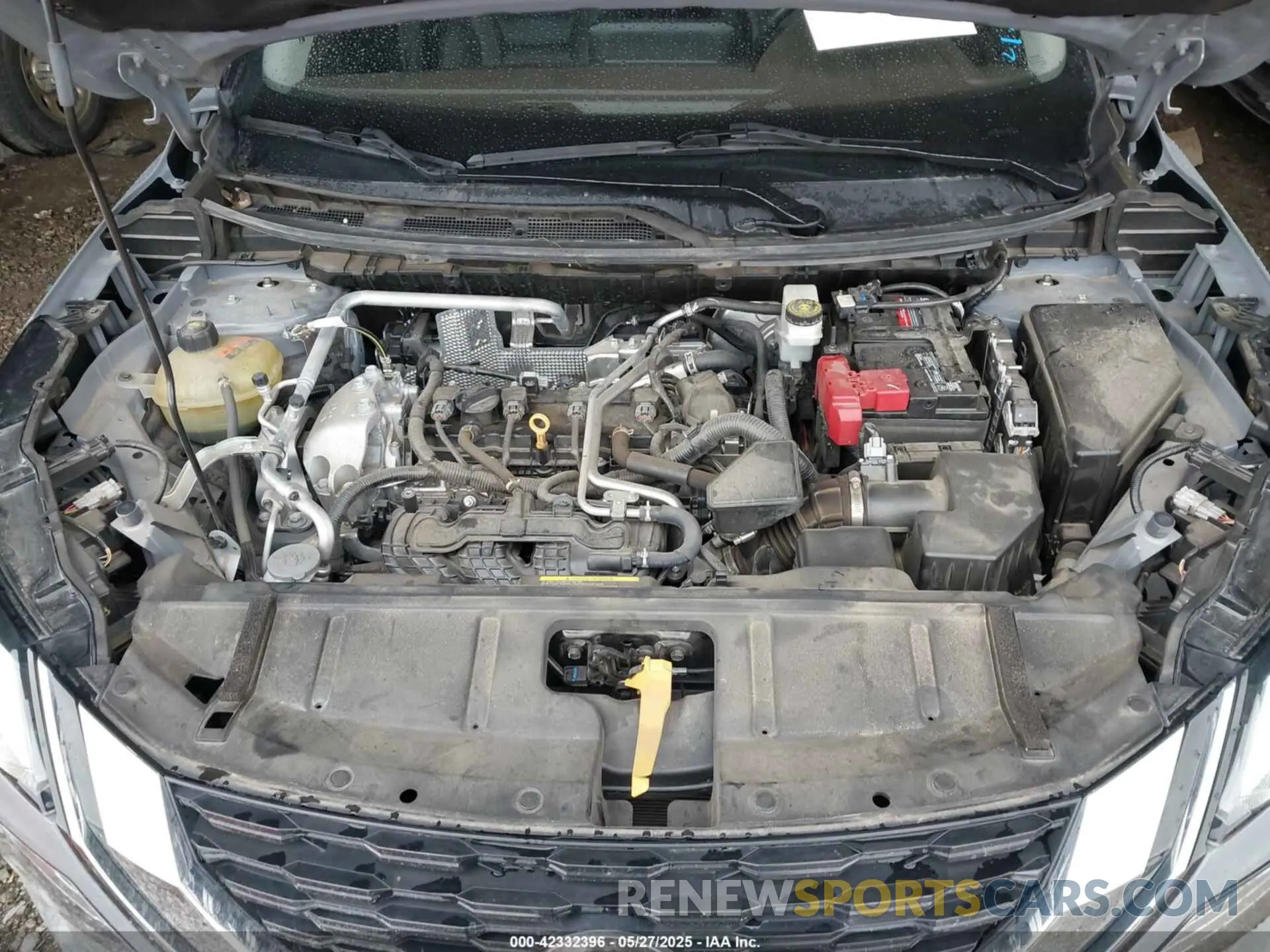 10 Photograph of a damaged car JN8AT3CA9MW023978 NISSAN ROGUE 2021