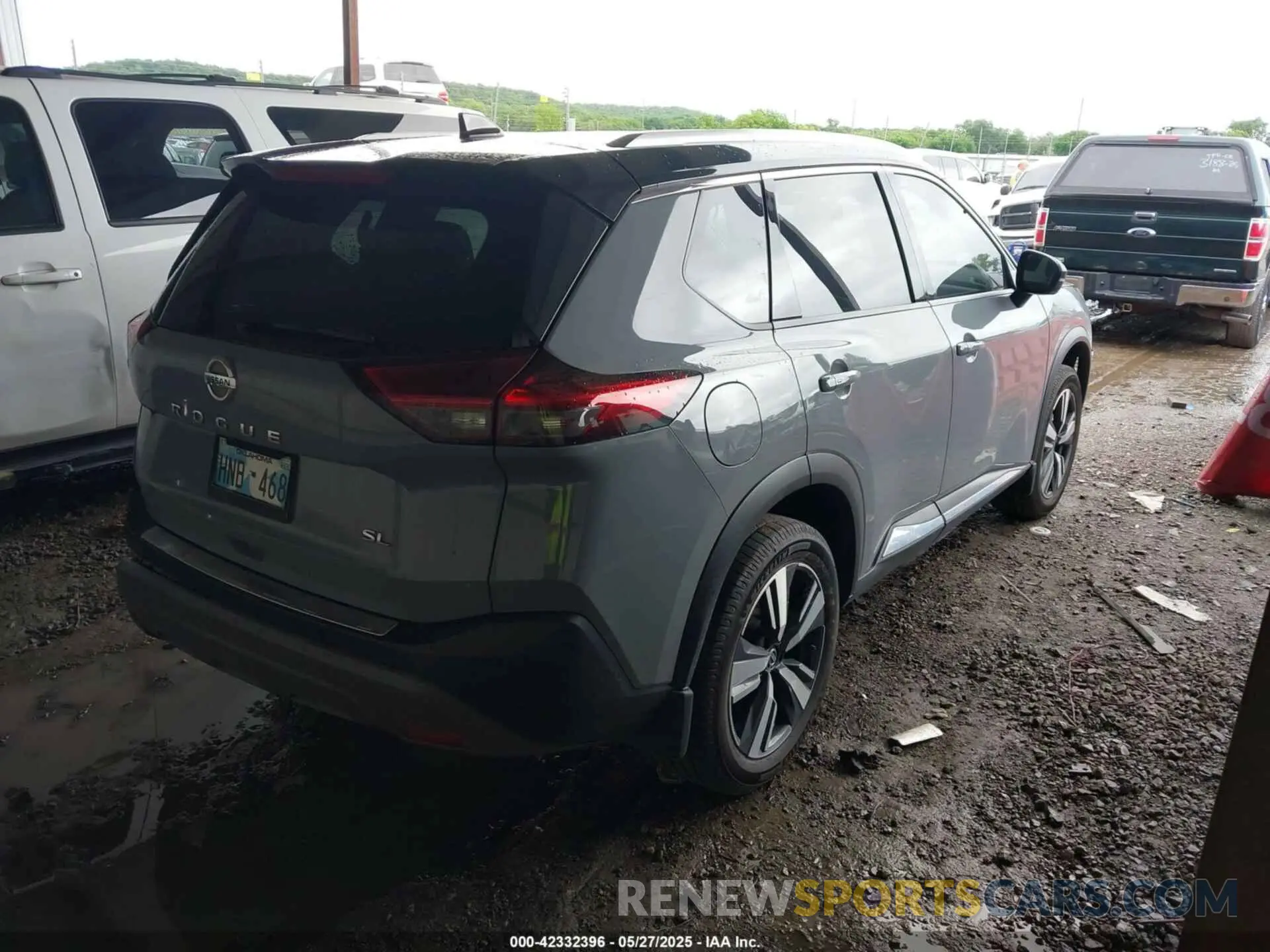 4 Photograph of a damaged car JN8AT3CA9MW023978 NISSAN ROGUE 2021