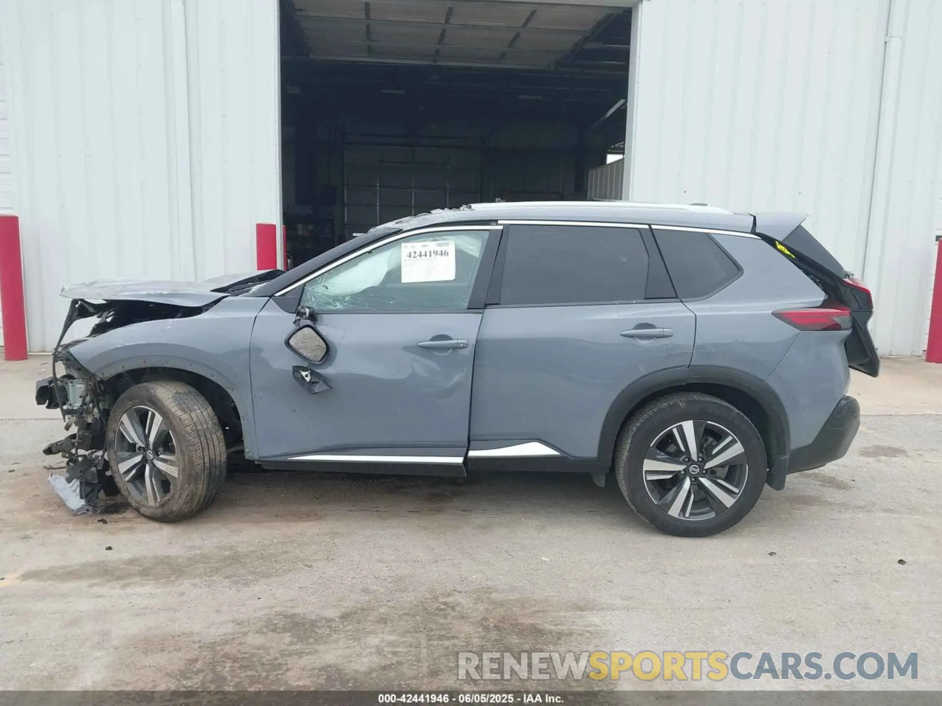14 Photograph of a damaged car JN8AT3CAXMW027893 NISSAN ROGUE 2021