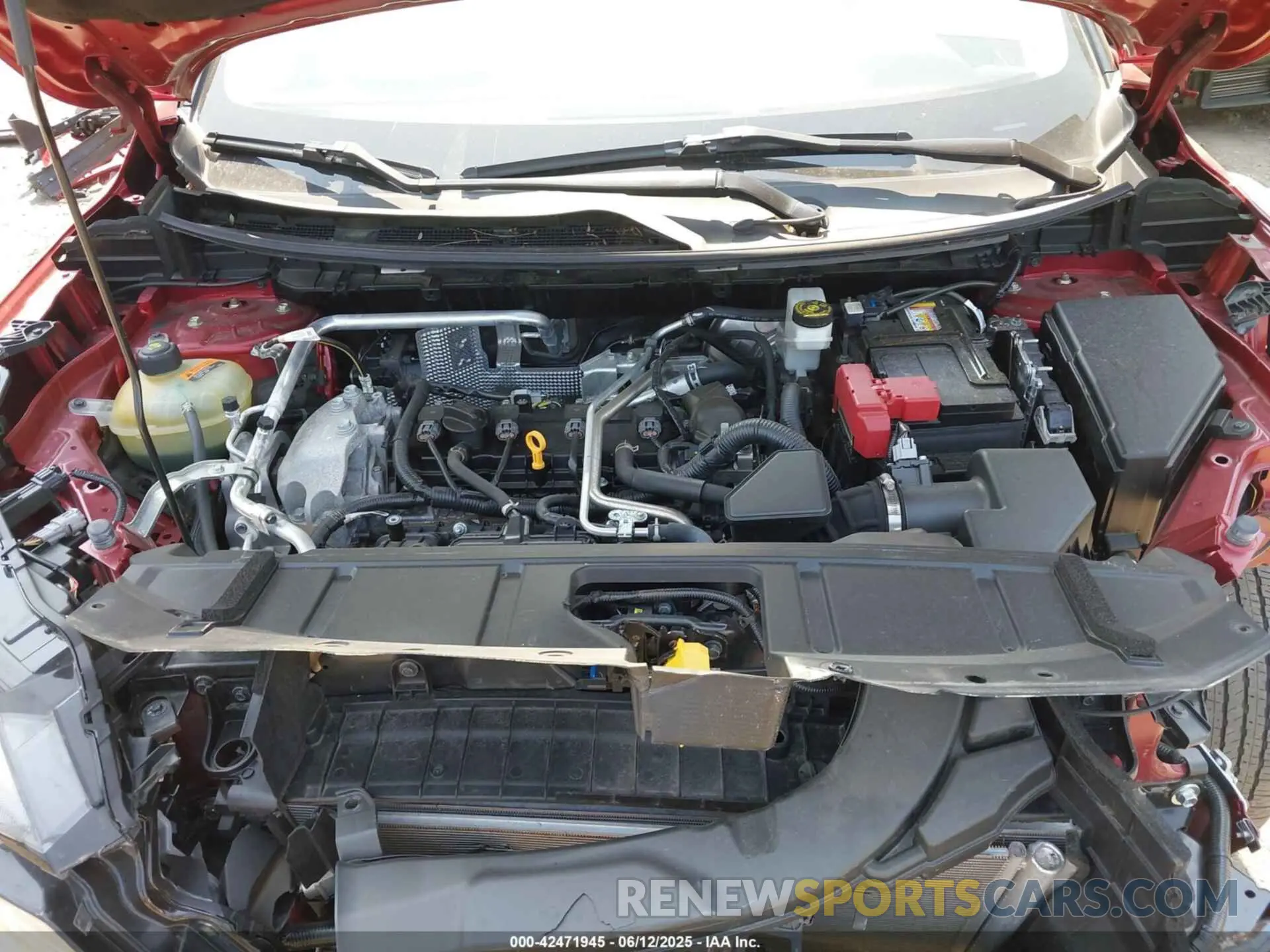 10 Photograph of a damaged car JN8AT3CB1MW242331 NISSAN ROGUE 2021