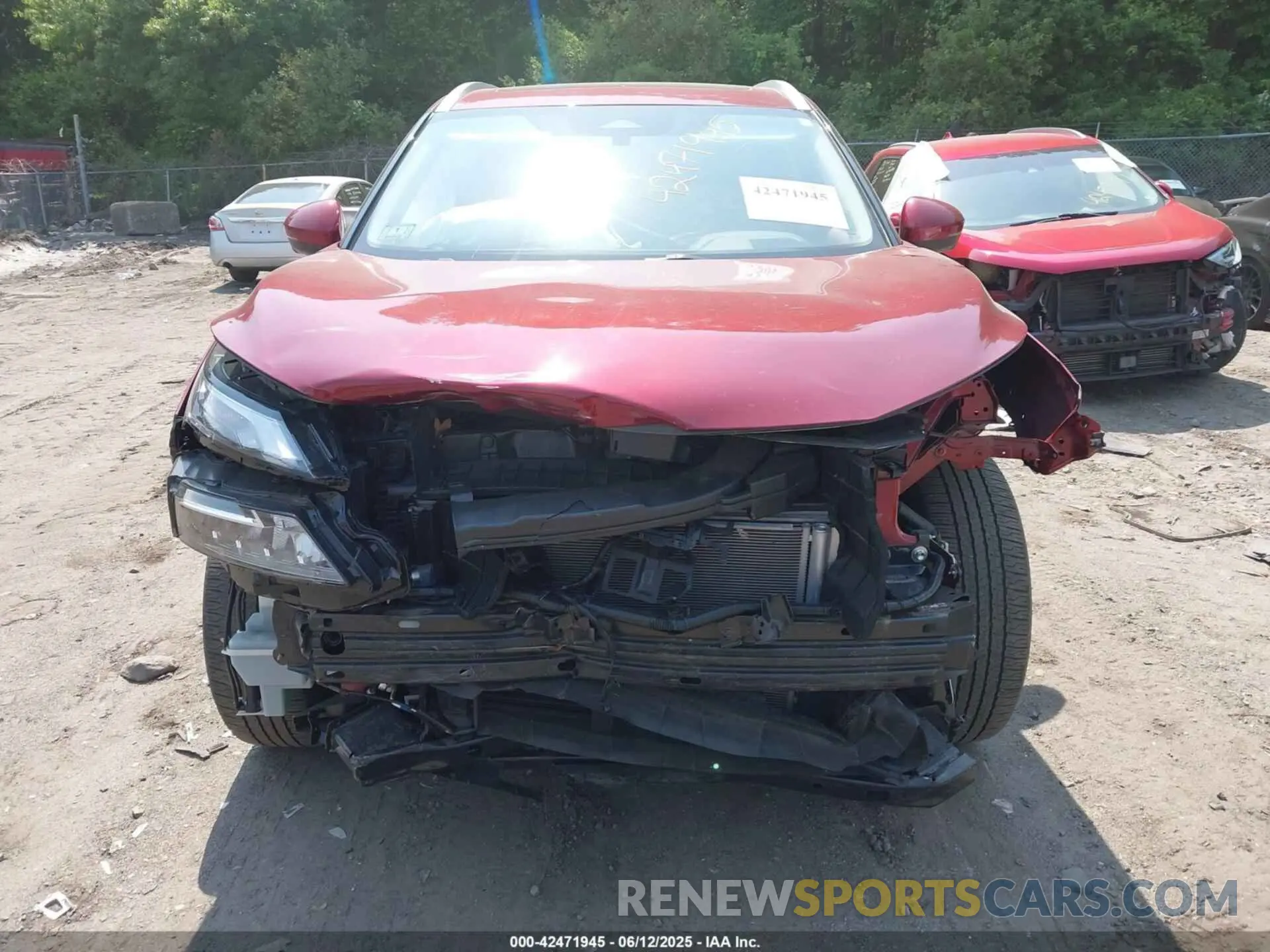 13 Photograph of a damaged car JN8AT3CB1MW242331 NISSAN ROGUE 2021