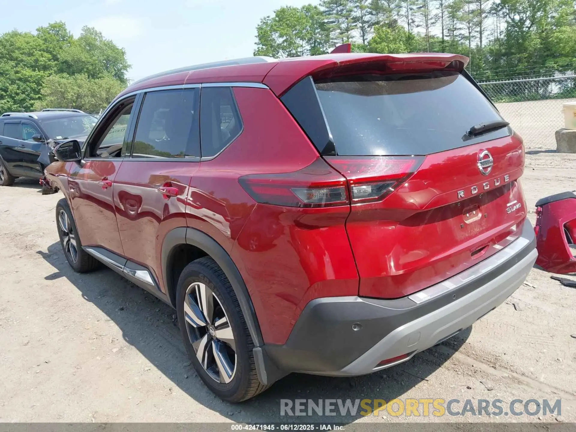 3 Photograph of a damaged car JN8AT3CB1MW242331 NISSAN ROGUE 2021