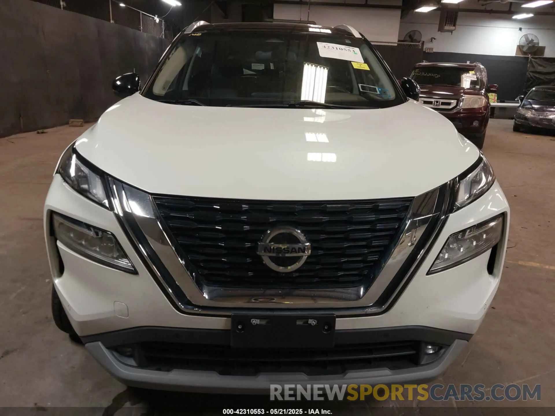 12 Photograph of a damaged car JN8AT3CB2MW235517 NISSAN ROGUE 2021