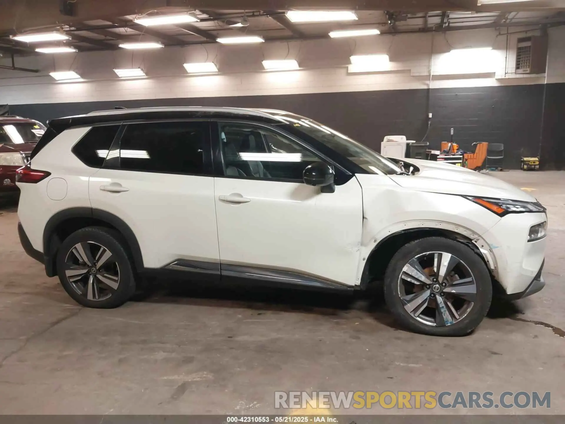 13 Photograph of a damaged car JN8AT3CB2MW235517 NISSAN ROGUE 2021