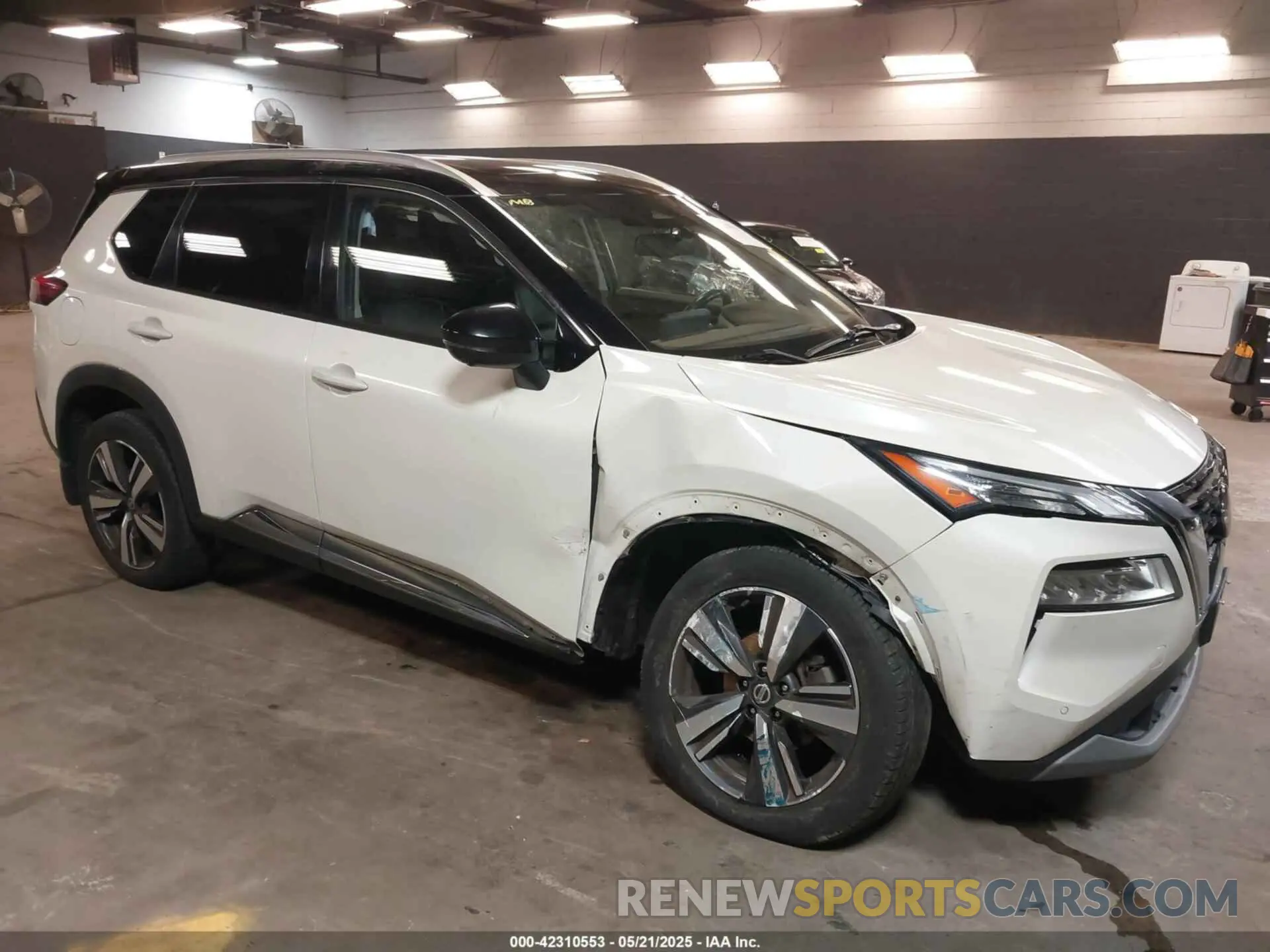 6 Photograph of a damaged car JN8AT3CB2MW235517 NISSAN ROGUE 2021