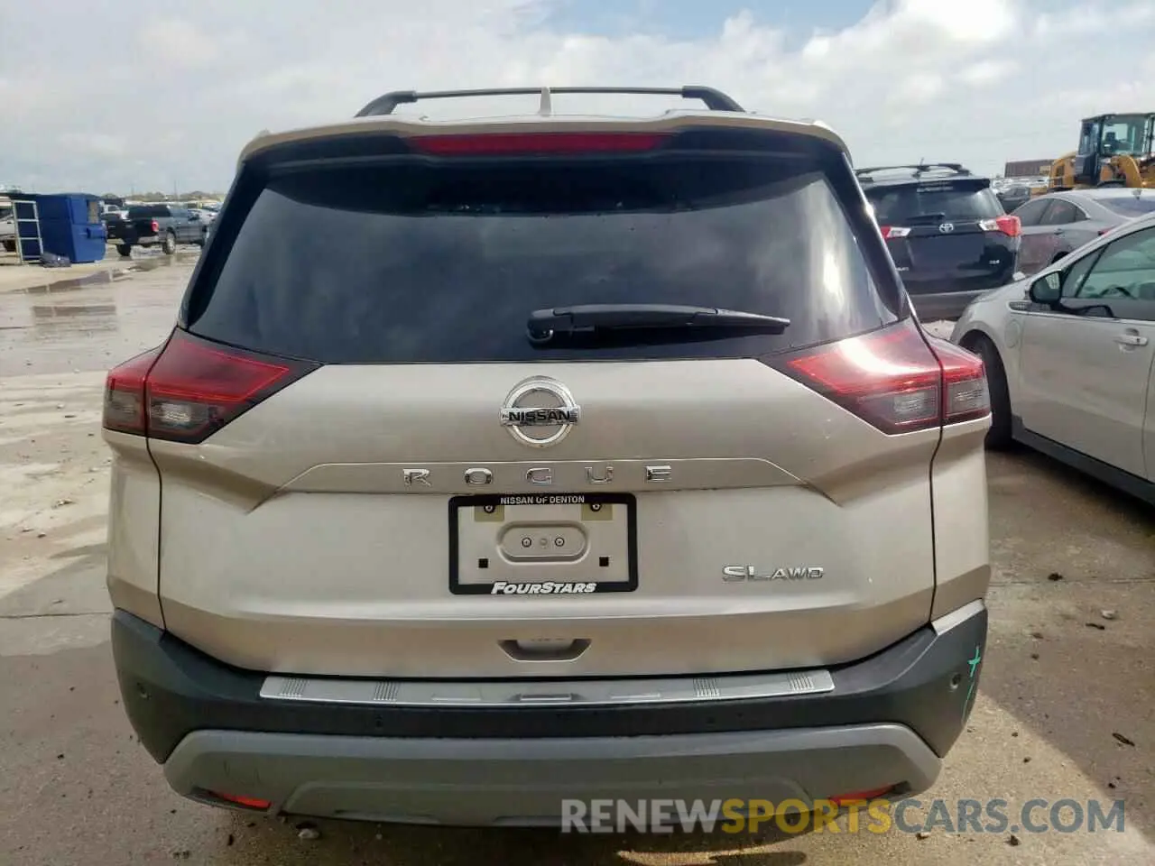 6 Photograph of a damaged car JN8AT3CB2MW236652 NISSAN ROGUE 2021