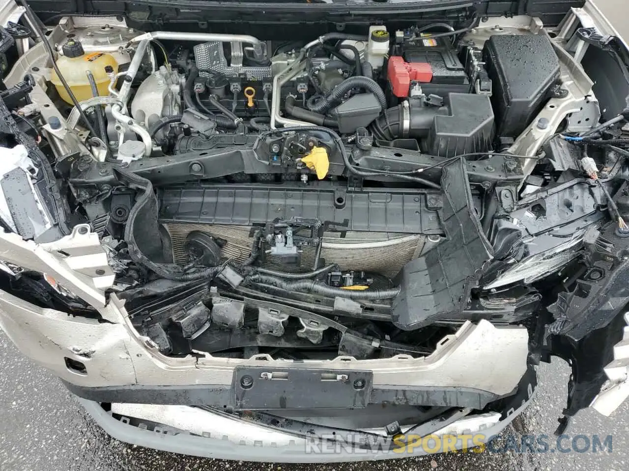 12 Photograph of a damaged car JN8AT3CB3MW230438 NISSAN ROGUE 2021
