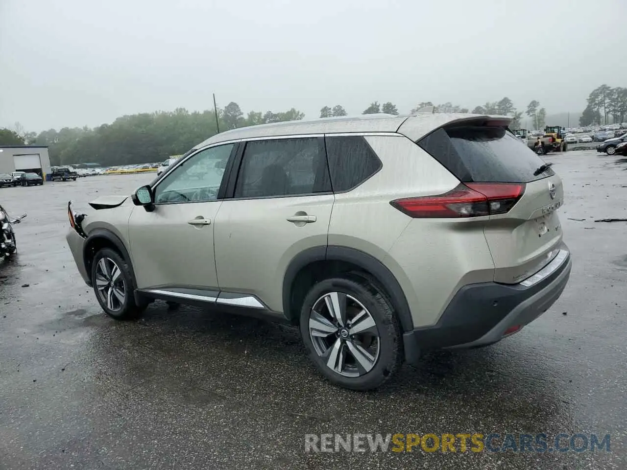 2 Photograph of a damaged car JN8AT3CB3MW230438 NISSAN ROGUE 2021