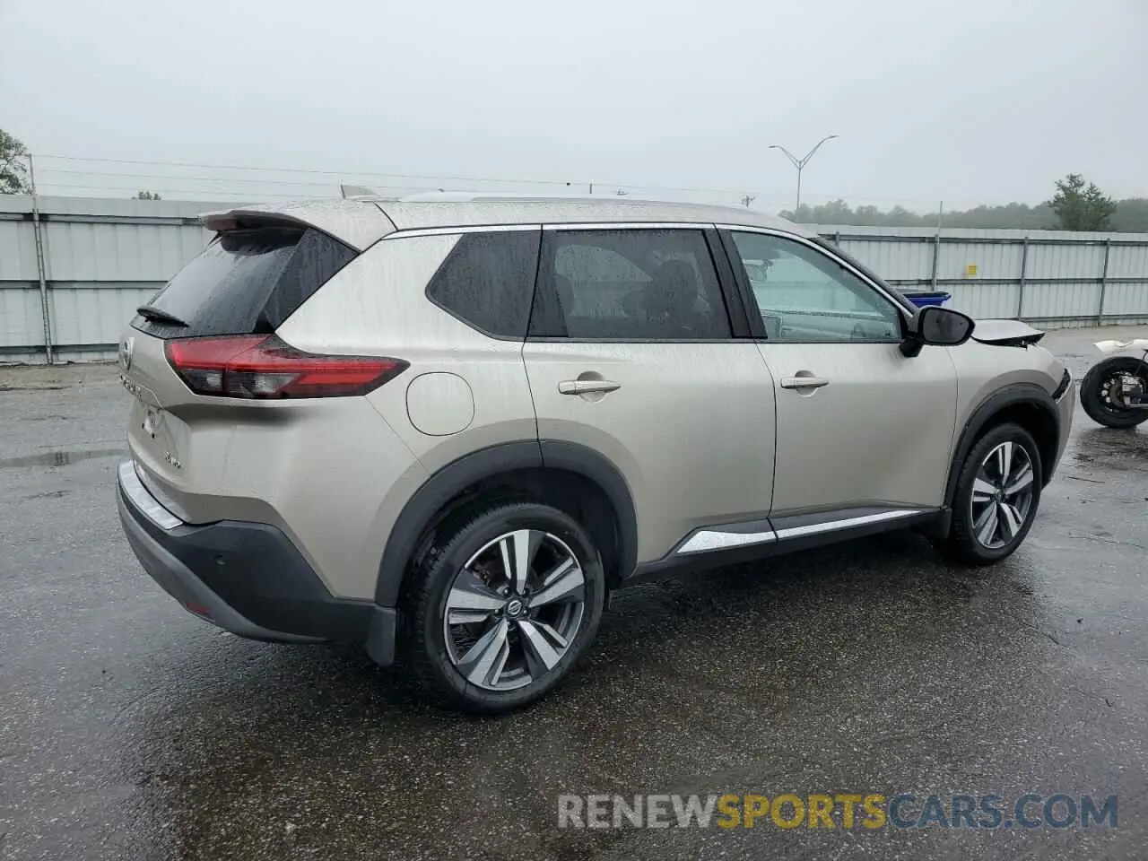3 Photograph of a damaged car JN8AT3CB3MW230438 NISSAN ROGUE 2021