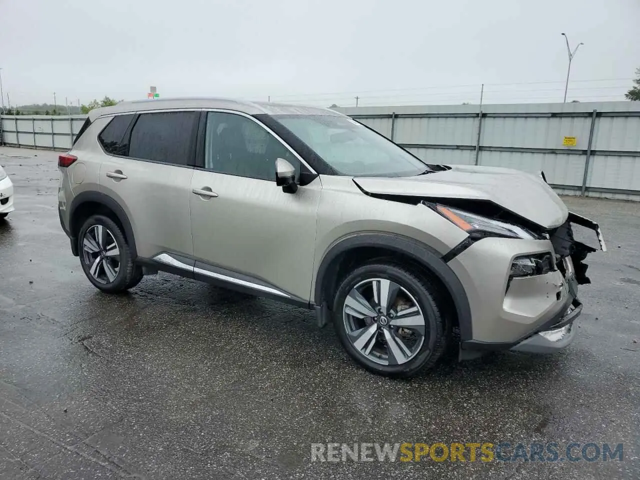 4 Photograph of a damaged car JN8AT3CB3MW230438 NISSAN ROGUE 2021