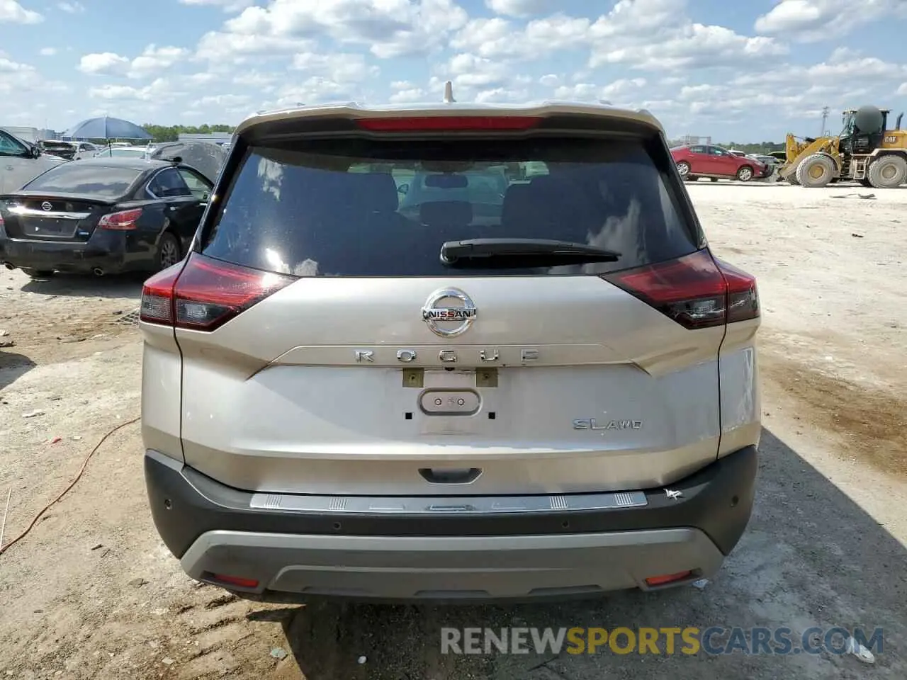 6 Photograph of a damaged car JN8AT3CB3MW237633 NISSAN ROGUE 2021