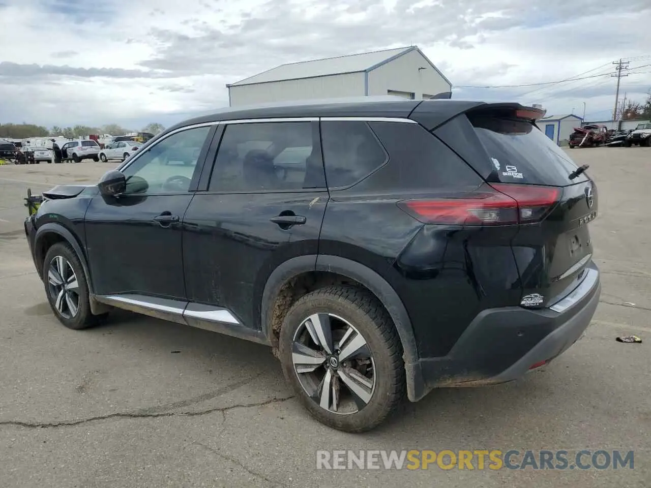2 Photograph of a damaged car JN8AT3CB3MW240550 NISSAN ROGUE 2021
