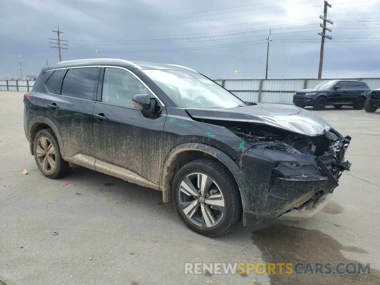 4 Photograph of a damaged car JN8AT3CB3MW240550 NISSAN ROGUE 2021