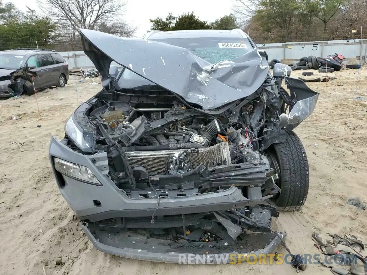 5 Photograph of a damaged car JN8AT3CB3MW242640 NISSAN ROGUE 2021