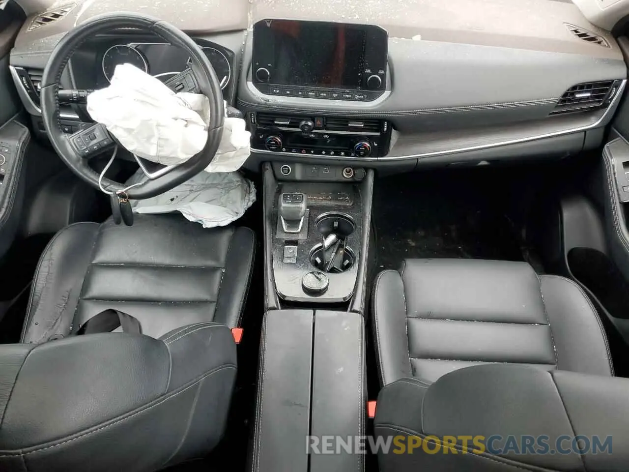 8 Photograph of a damaged car JN8AT3CB3MW242640 NISSAN ROGUE 2021