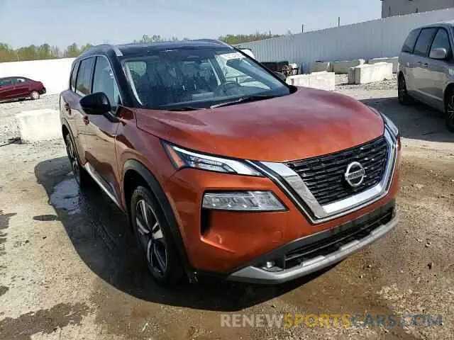 14 Photograph of a damaged car JN8AT3CB4MW239682 NISSAN ROGUE 2021