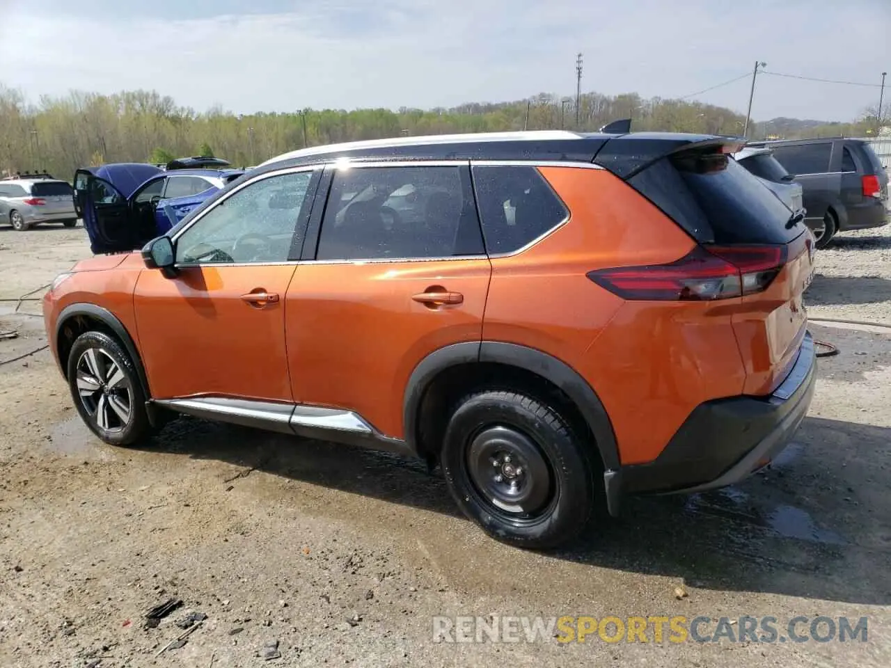 2 Photograph of a damaged car JN8AT3CB4MW239682 NISSAN ROGUE 2021