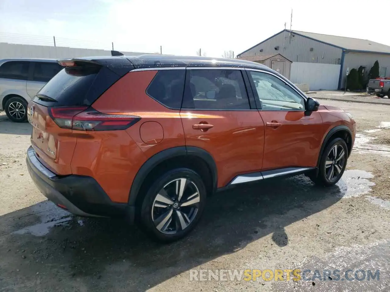 3 Photograph of a damaged car JN8AT3CB4MW239682 NISSAN ROGUE 2021