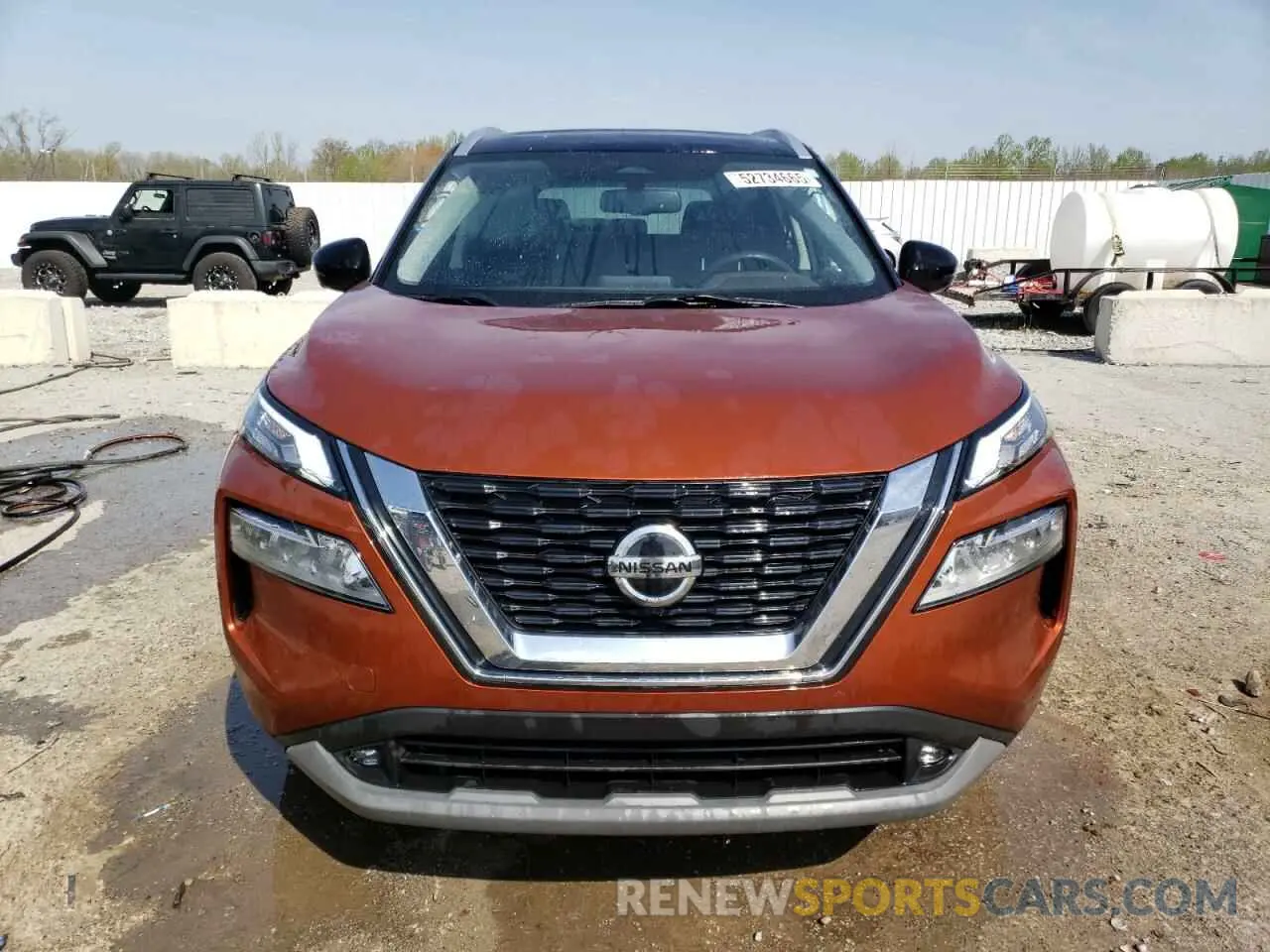5 Photograph of a damaged car JN8AT3CB4MW239682 NISSAN ROGUE 2021