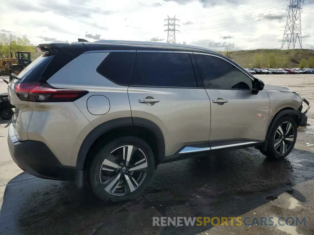 3 Photograph of a damaged car JN8AT3CB6MW211429 NISSAN ROGUE 2021